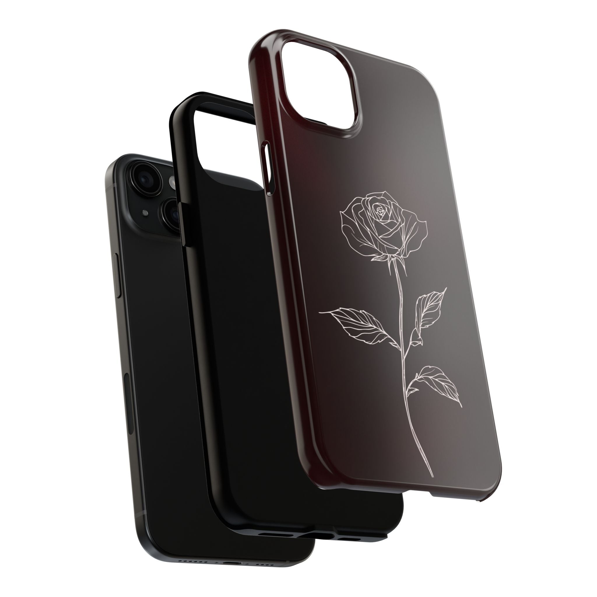 Deep Burgundy Rose