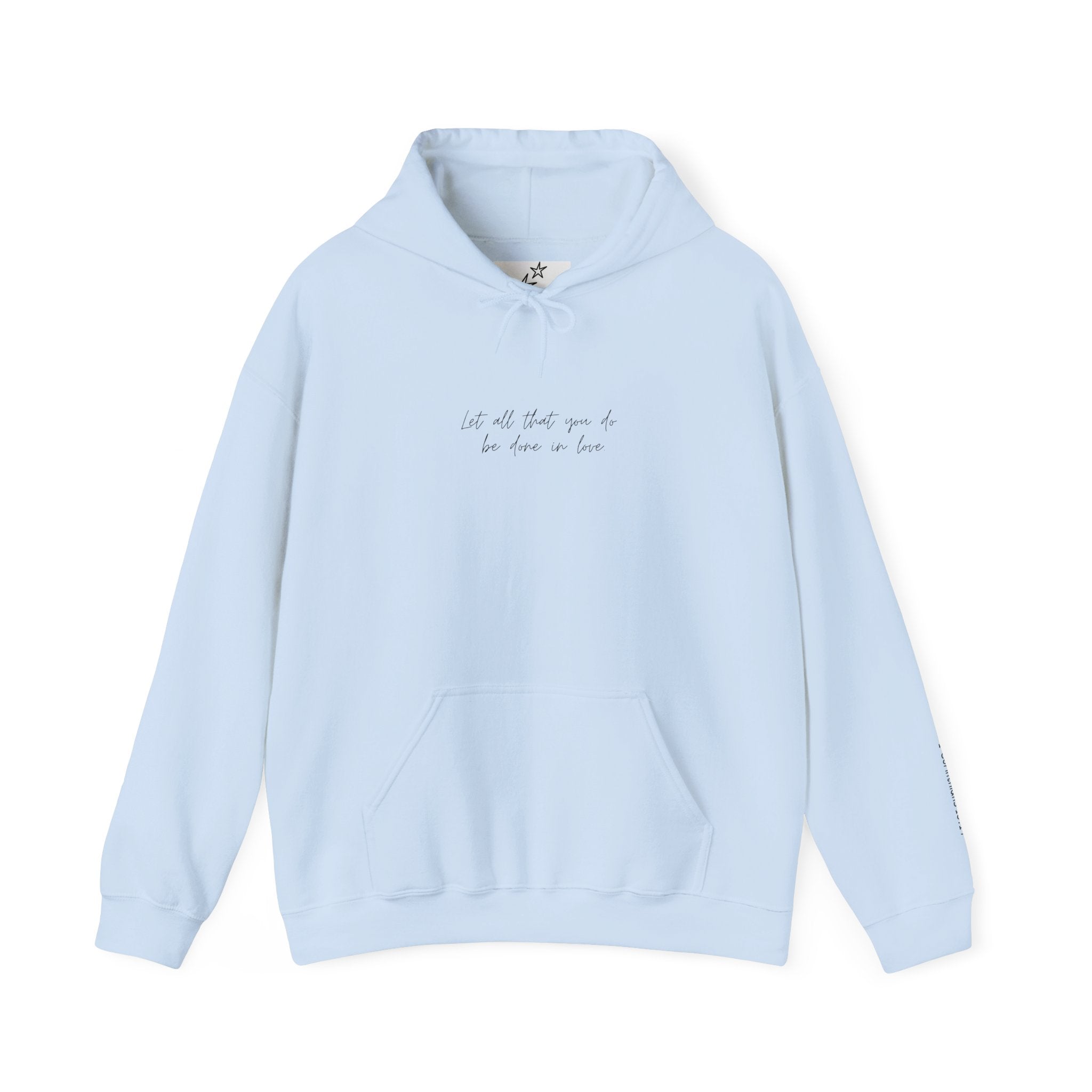 Bible Script Sweater — 'Let all that you do' Sweatshirt