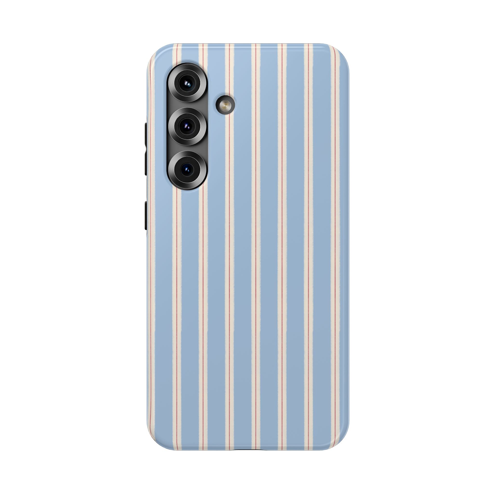 Striped Blue