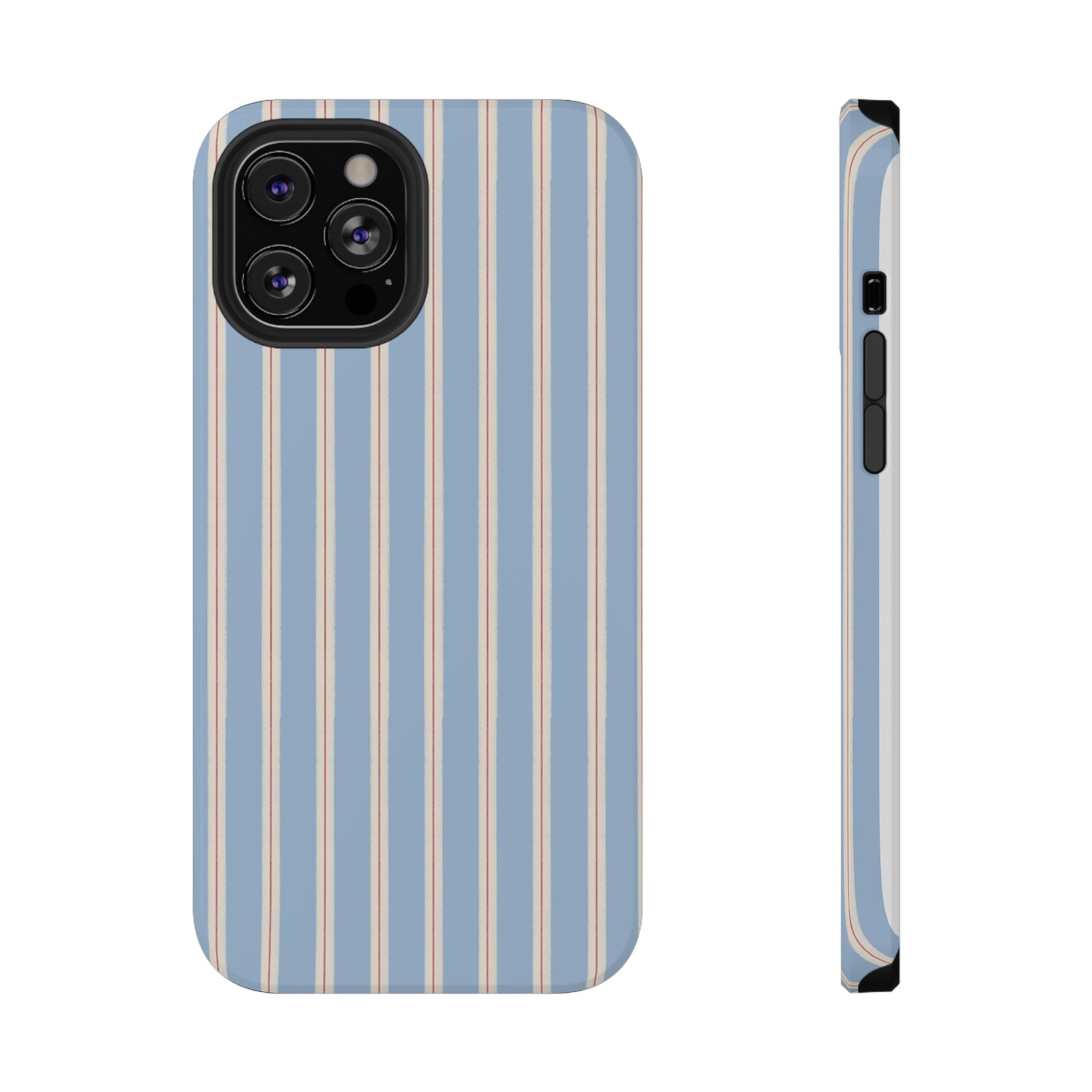 Striped Blue