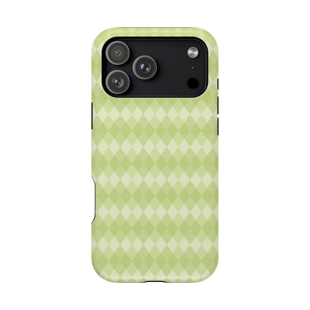 Green Argyle