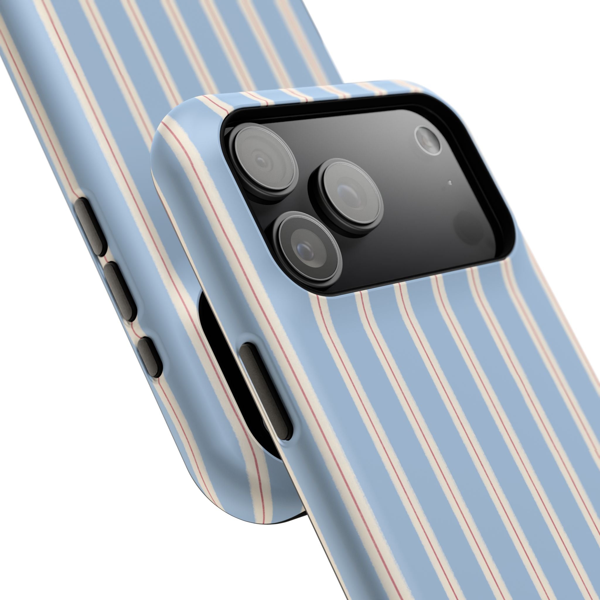Striped Blue