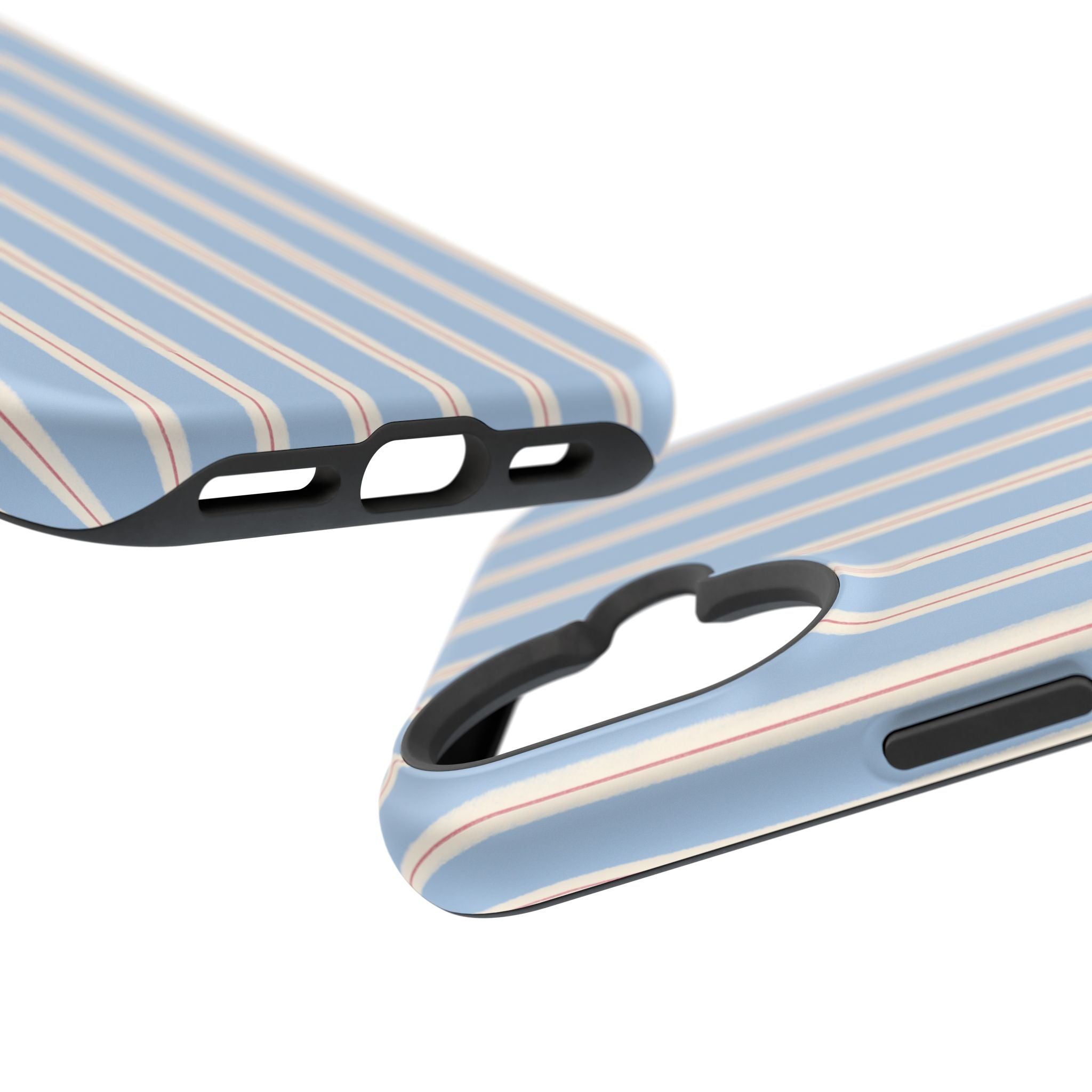 Striped Blue