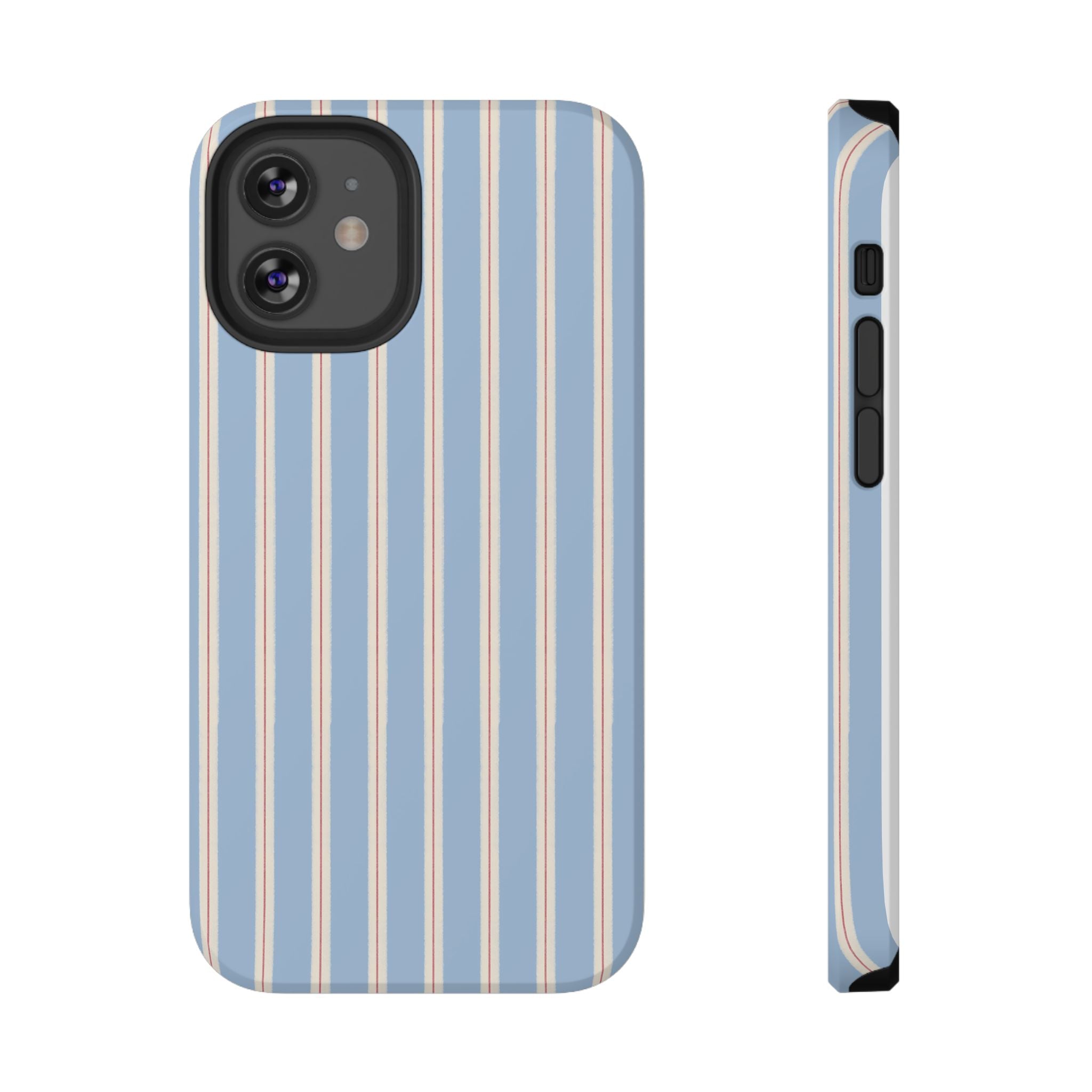 Striped Blue