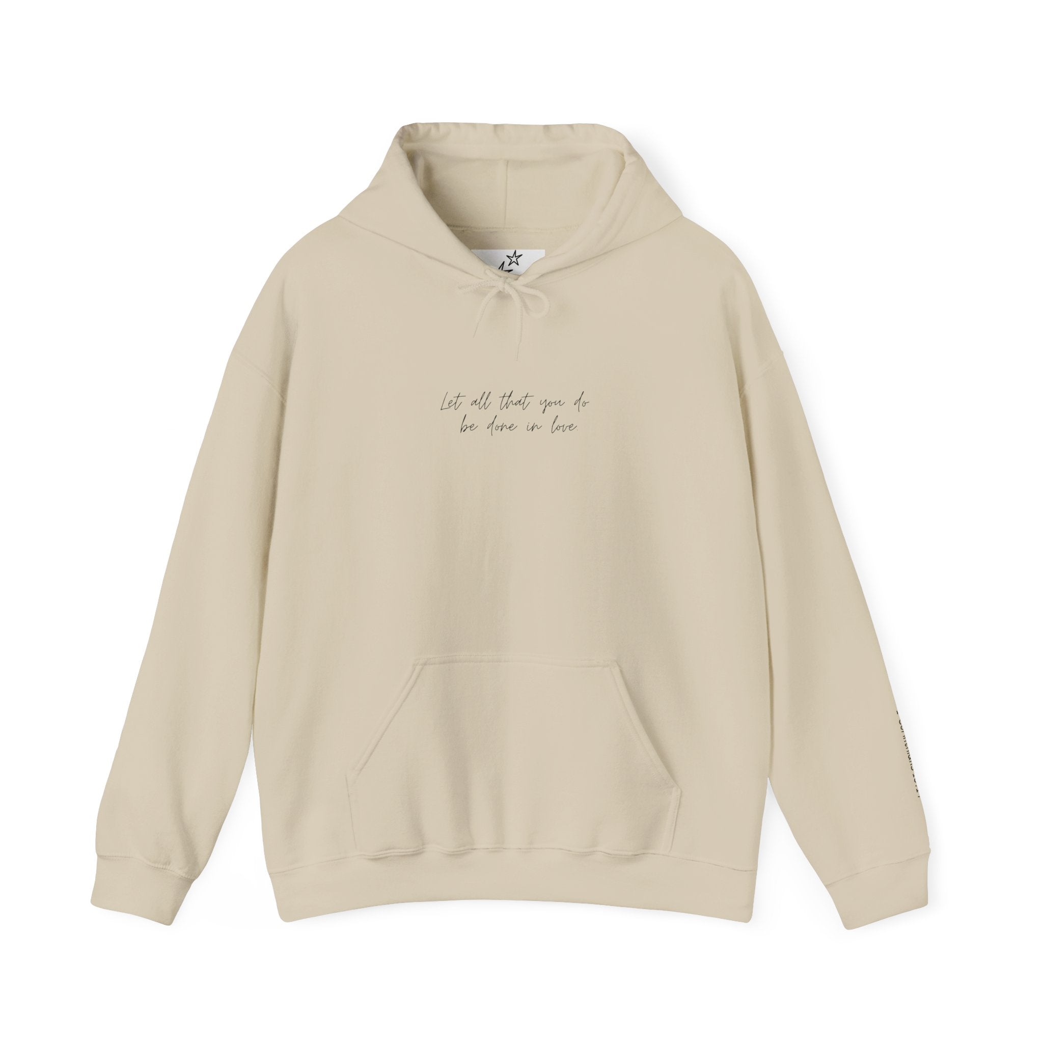 Bible Script Sweater — 'Let all that you do' Sweatshirt