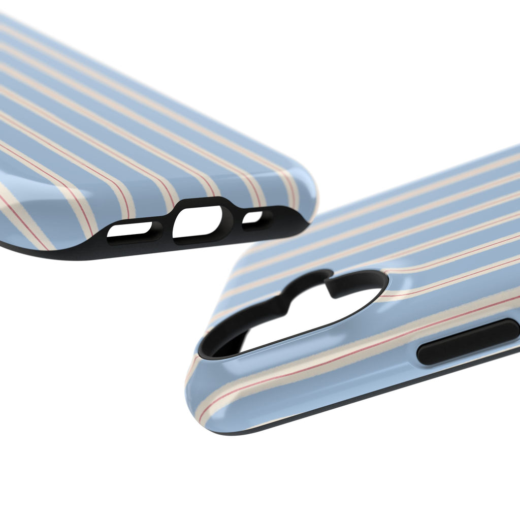 Striped Blue
