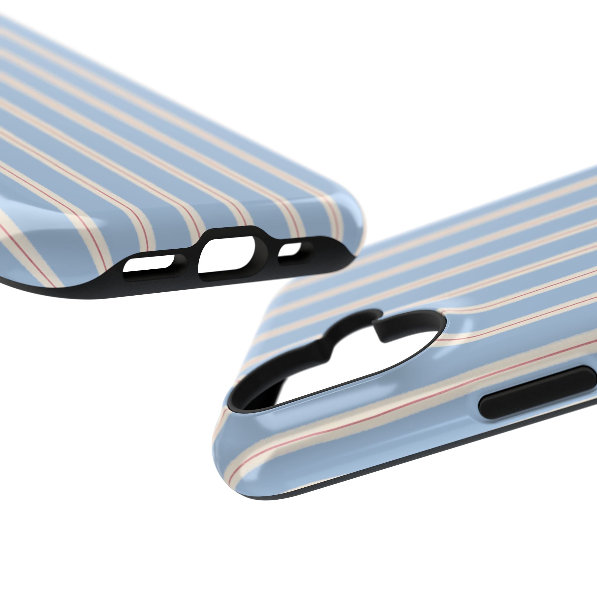 Striped Blue