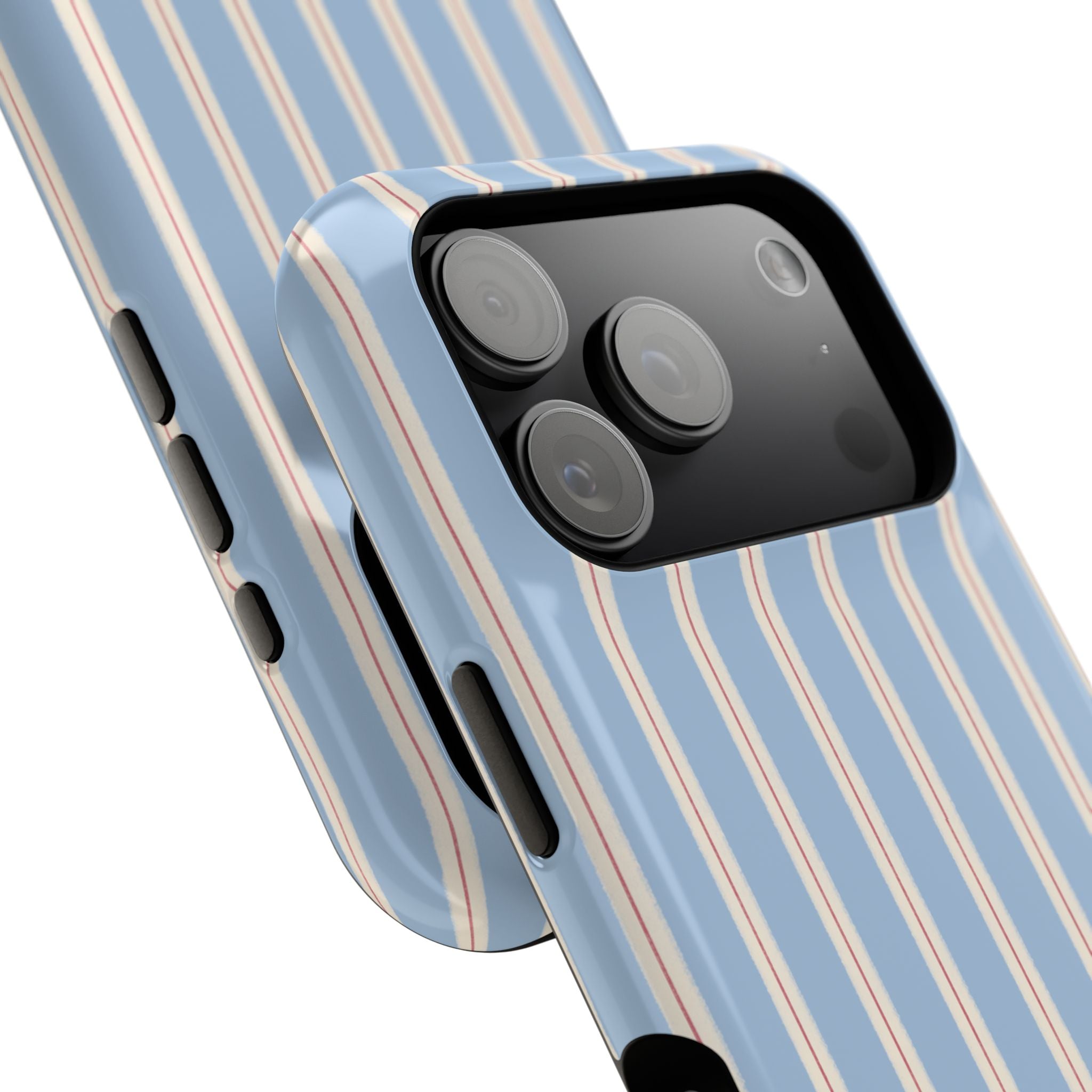 Striped Blue