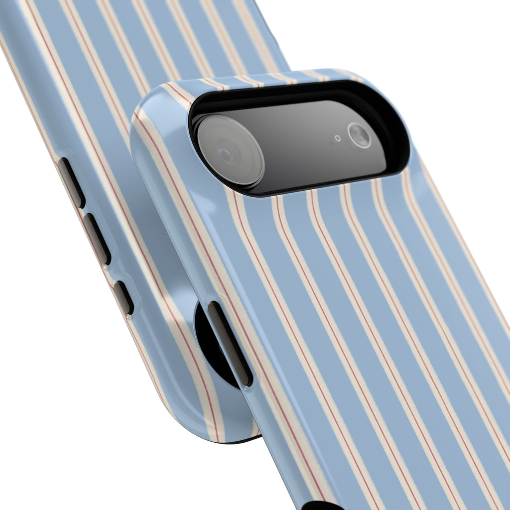 Striped Blue