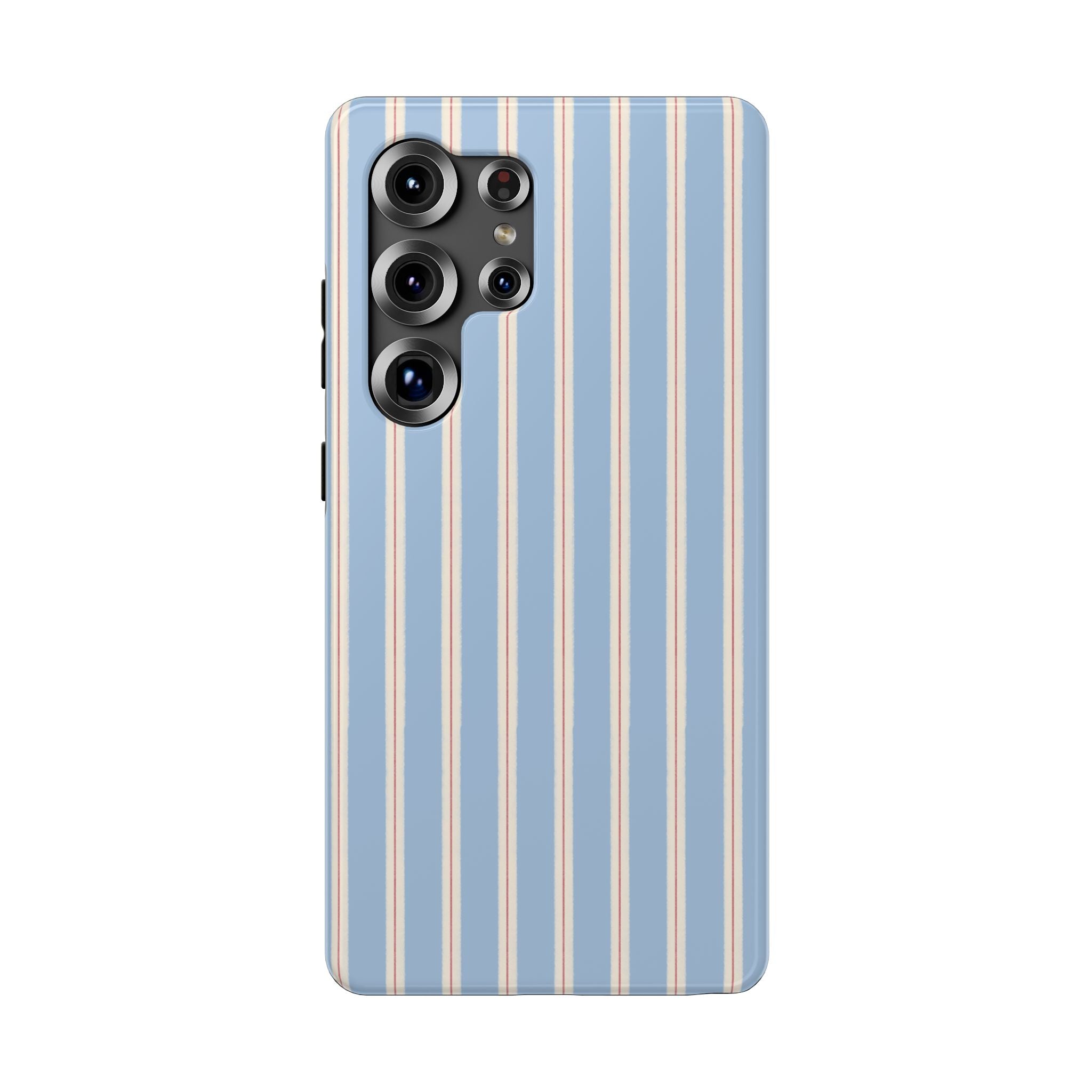 Striped Blue